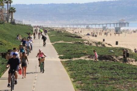 Amazing Ocean View - Luxury Manhattan Beach 1 Bedroom - Parking 外观 照片
